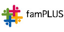 Logo famPLUS GmbH in Mutterstadt
