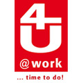 Logo 4U @work GmbH in Gernsheim, Rhein